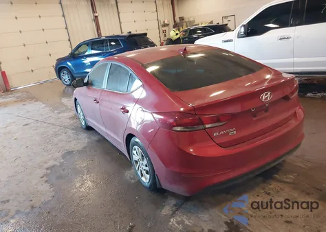 2017 Hyundai Elantra Se из США, поврежденный, VIN KMHD74LF6HU392065